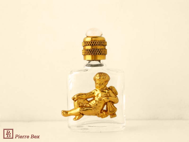Pierre Bex Art-Nouveau perfume bottle with cherub 44319-02