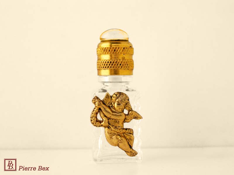 Pierre Bex Art-Nouveau perfume bottle with cherub 44319-04