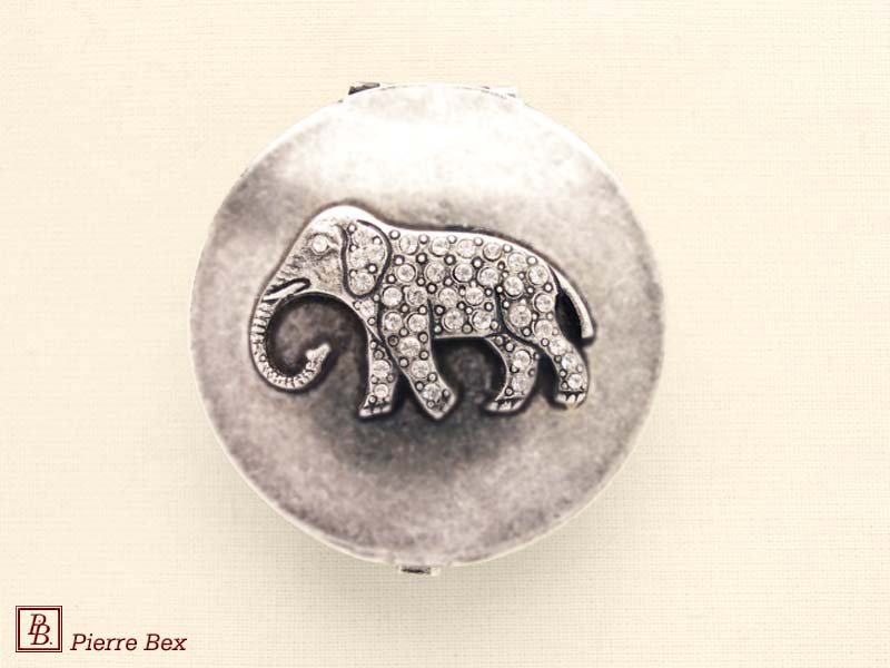 Pierre Bex Art-Deco pillbox elephant 45899-34